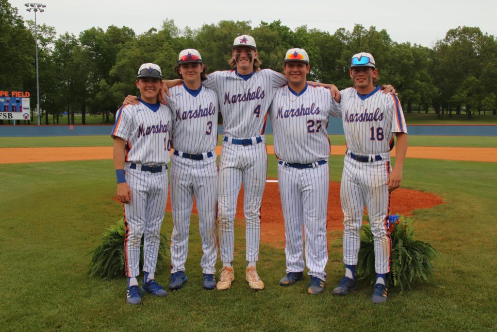 Marshals Celebrate Seniors Before Thursday's Game | Marshall County ...