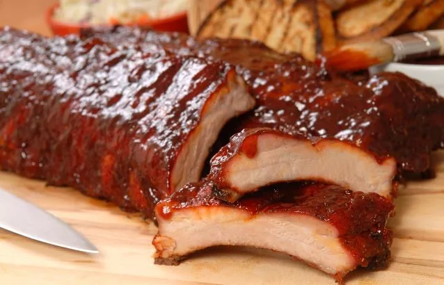 bigstock-bbq-ribs-with-toasted-bread-an-23367173-1613408