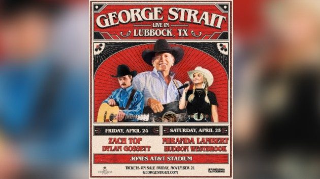 George Strait taps Zach Top for second Lubbock stadium show