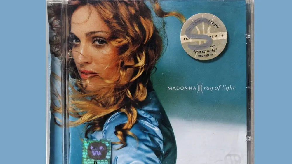 Madonna's album Ray of Light compact disk (CD) photo/illustration