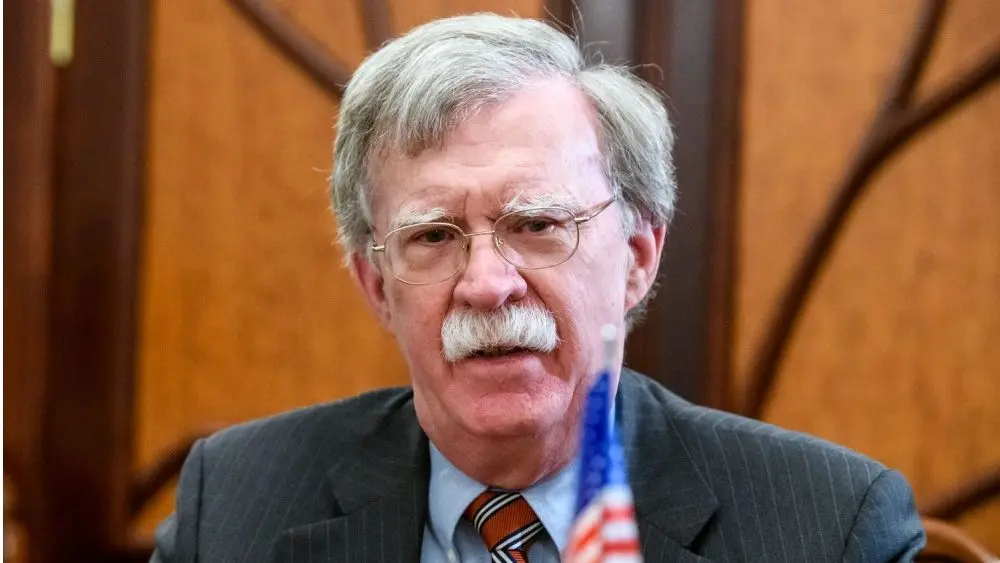 John Bolton National Security Advisor to the United States during a visit to Kyiv^ Ukraine. 24-08-2018