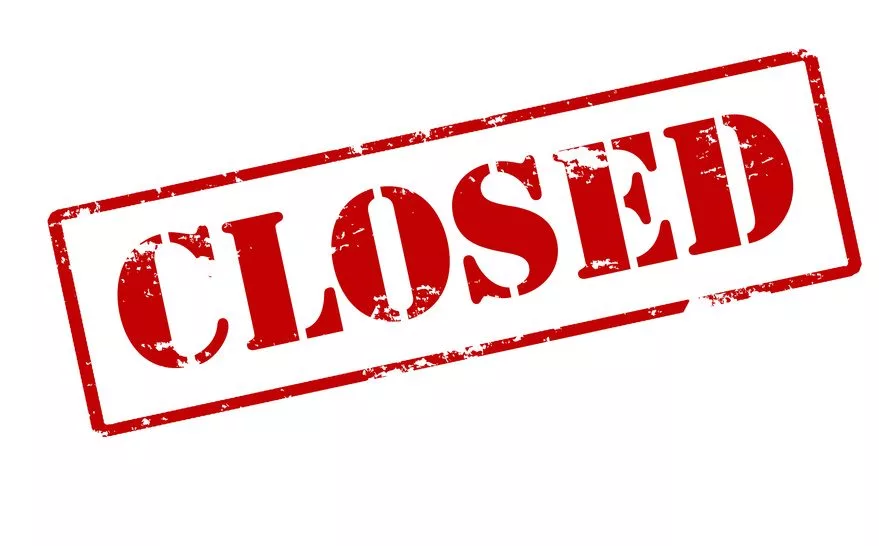 closed