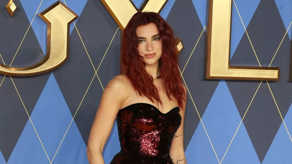 Dua Lipa attends the World Premiere of "Argylle" at the Odeon Luxe Leicester Square in London^ England. January 24^ 2024