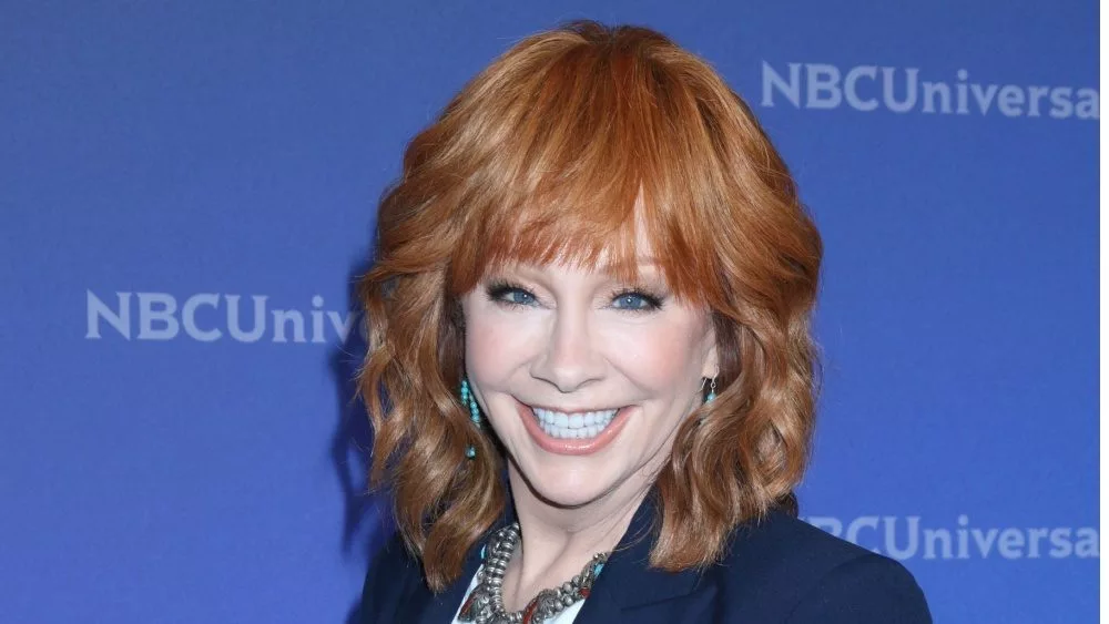 Reba McEntire at the NBCUniversal TCA Press Tour at the Langham Hotel on July 14^ 2024 in Pasadena^ CA