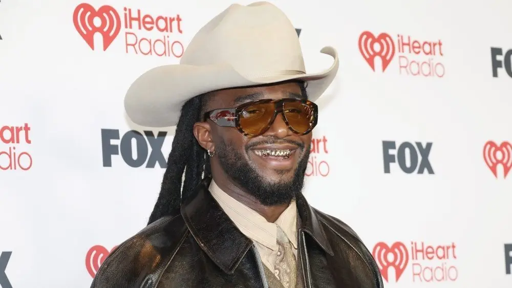 Shaboozey at the 2026 iHeartRadio Music Awards at Dolby Theatre LOS ANGELES^ CA - MARCH 26^ 2026