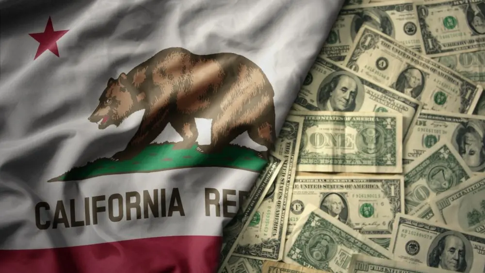 bigcolorfulwavingnationalflagofcaliforniastateona