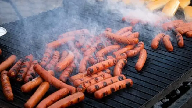 high-angle-view-of-meat-on-barbecue-grill