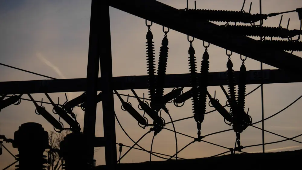 electricalpowergridinsilhouette