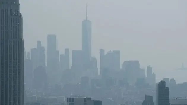 smoke-from-canadian-wildfires-blows-south-creating-hazy-conditions-on-east-coast