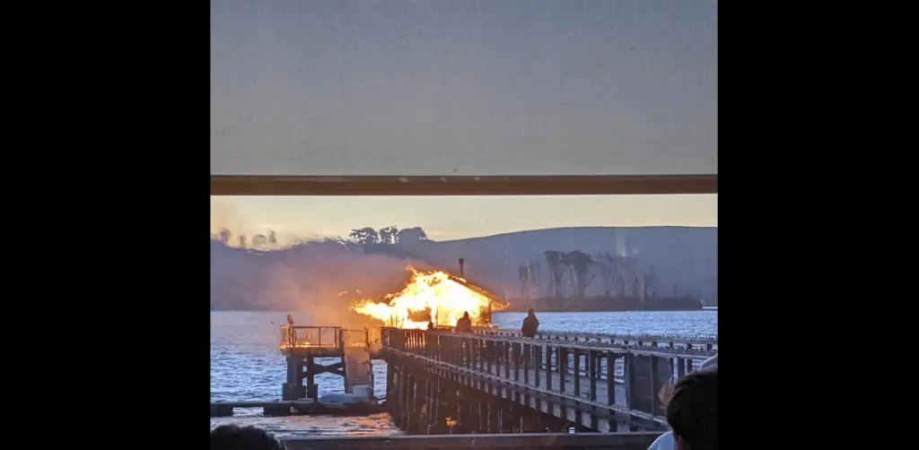 fire-at-the-end-of-a-pier-in-marshall-1-8-24-marin-county-fire-department