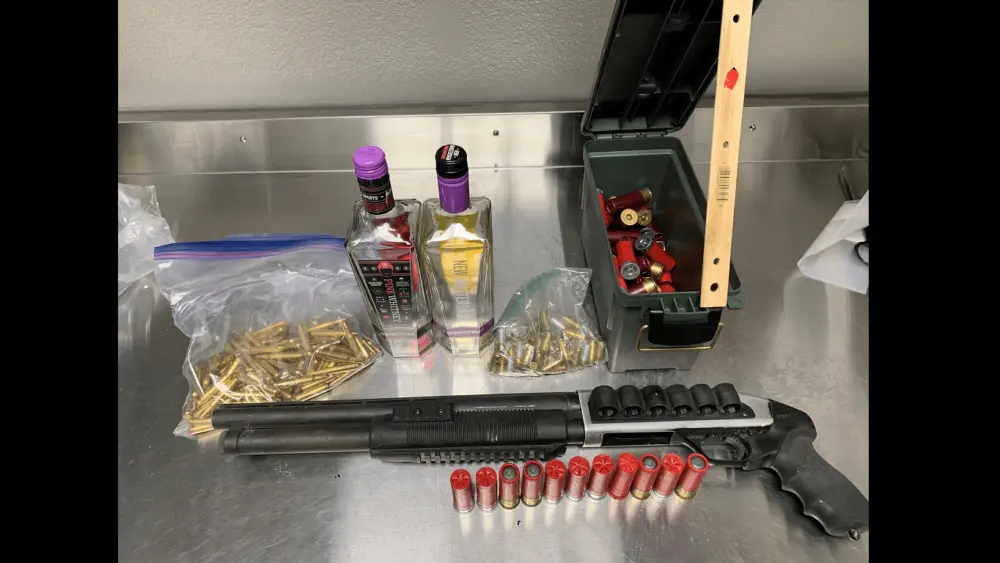 shotgun-and-ammo-recovered-from-healdsburg-chase-4-13-23-healdsburg-police