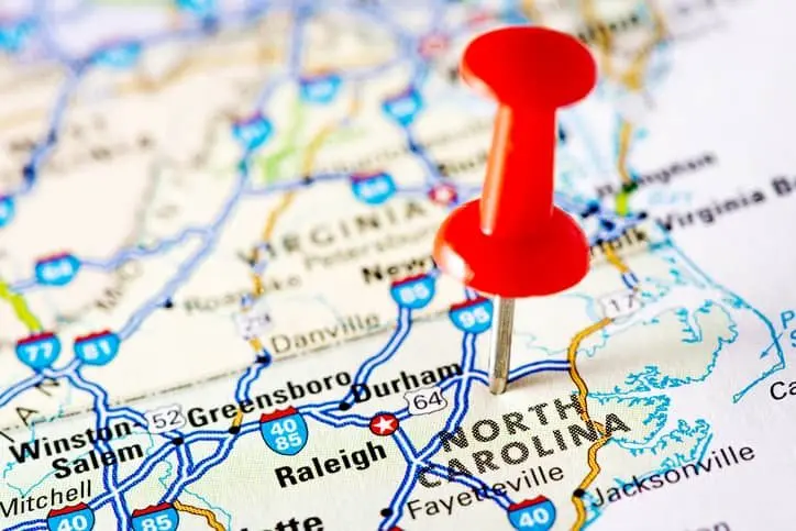 usa-states-on-map-north-carolina
