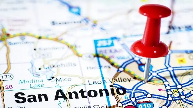 us-cities-on-map-series-san-antonio-texas