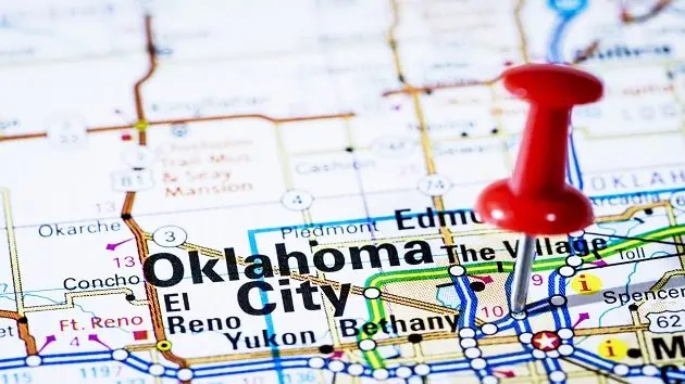 us-capital-cities-on-map-series-oklahoma-city-oklahoma-ok
