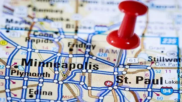 us-capital-cities-on-map-series-saint-paul-minnesota-mn