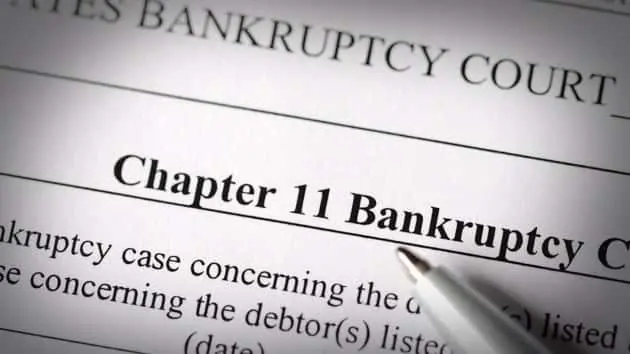 chapter-11-bankruptcy-paperwork