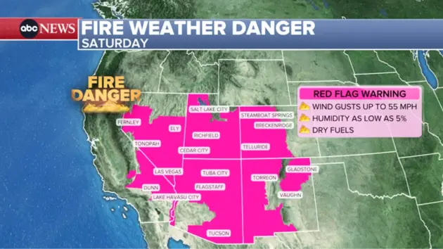 Extremely critical fire danger to impact Four Corners region this ...