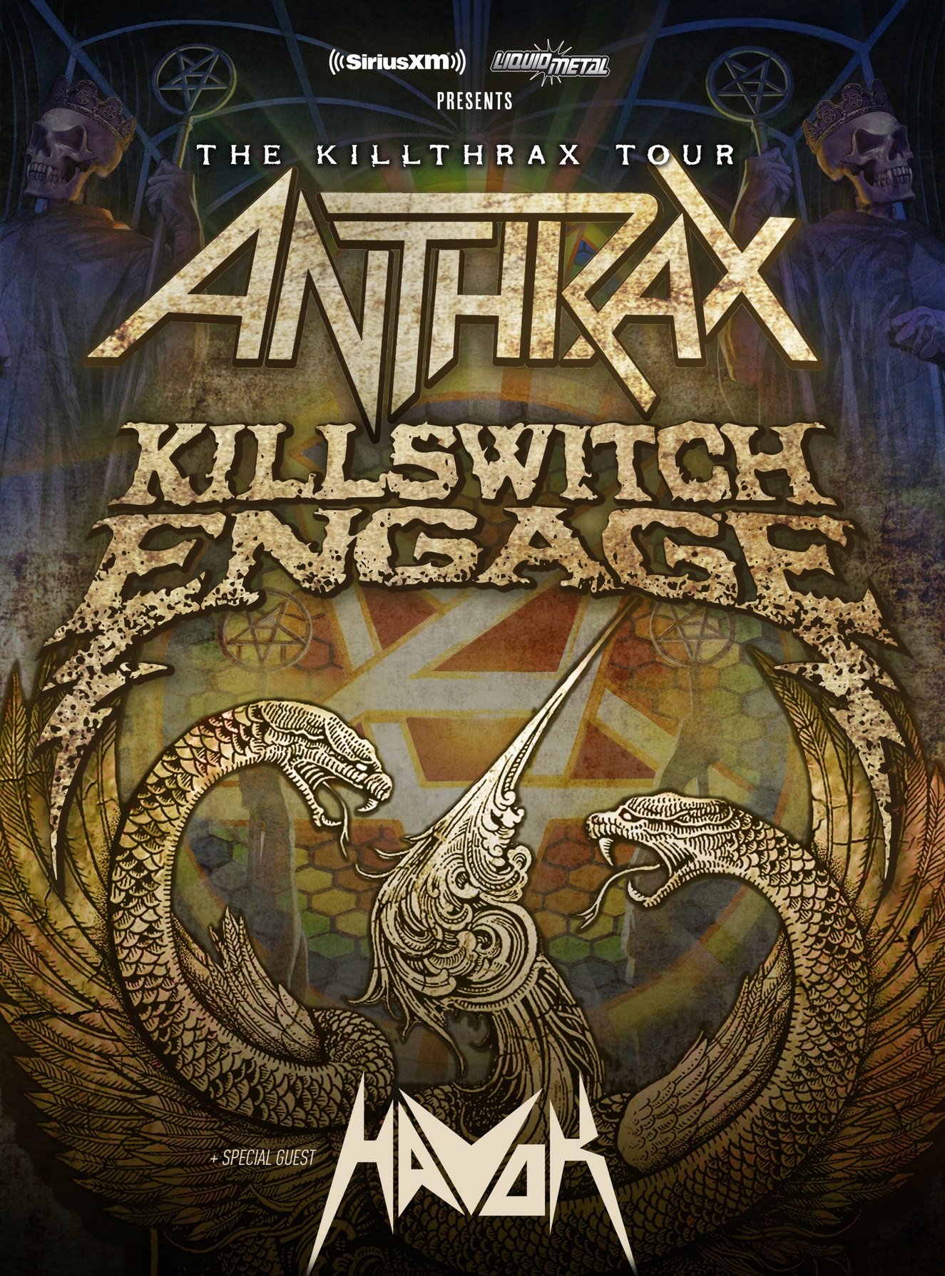 Anthrax/ Killswitch Engage The KillThrax Tour WMYK