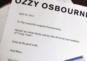 Ozzy Letter