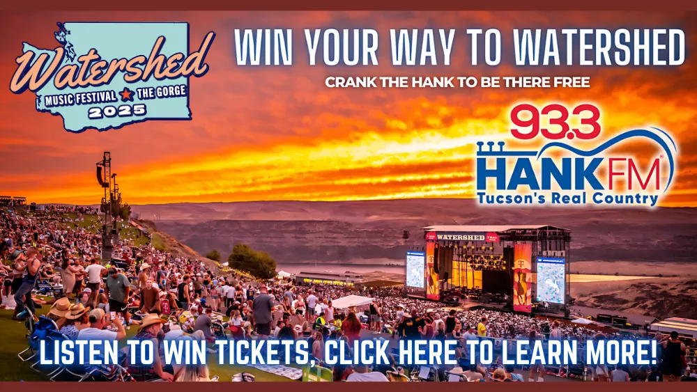 HANK FM is Giving you the change to win tickets to WATERSHED. Click here to learn more!