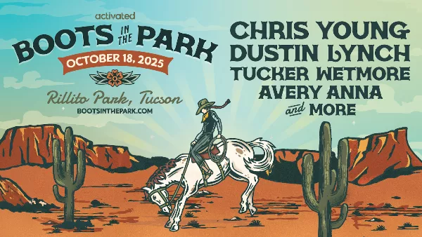 Boots in the Park 2025 flyer