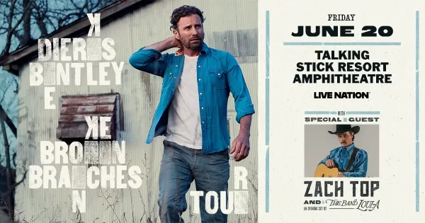 Dierks Bentley tour poster 2025