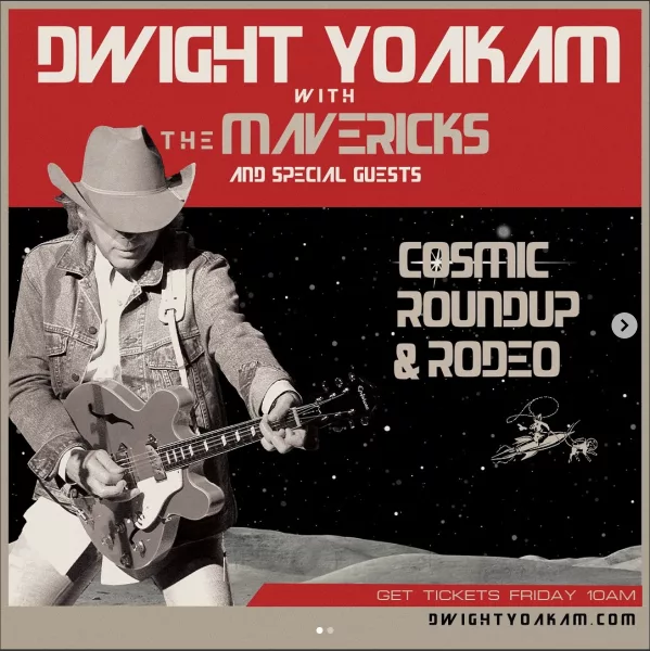 Dwight Yoakam: The Cosmic Roundup and Rodeo Tour @ Mesa Amphitheatre