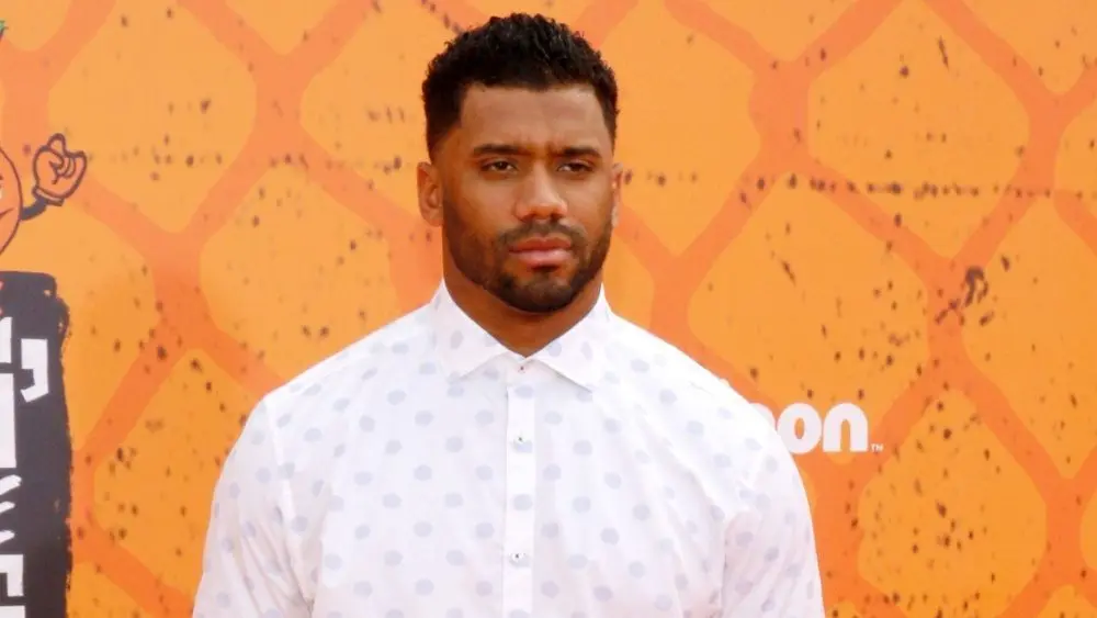 Russell Wilson at the Nickelodeon Kids' Choice Sports Awards 2016 held at the UCLA's Pauley Pavilion in Westwood^ USA on July 14^ 2016.