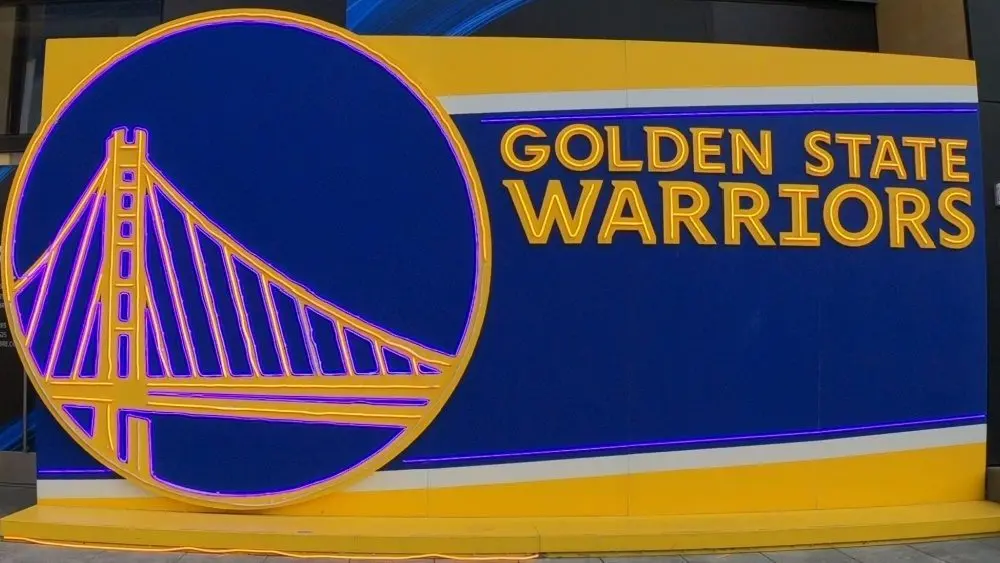 Chase Center /Golden State Warriors team logo San Francisco^ California^ USA^ June 29^ 2022.