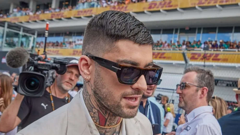 Zayn Malik. Grid F1 Miami GP at Miami Autodrome in Miami Gardens^ Florida^ USA. Miami Gardens^ FL^ USA. 5th May 2024