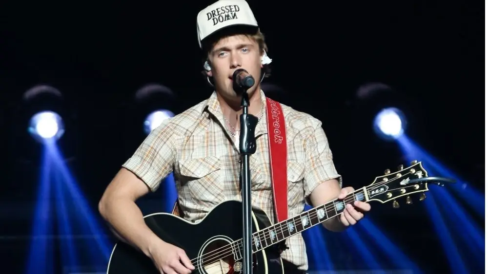 Hudson Westbrook performs in concert during the Different Night^ Same Rodeo tour on April 9^ 2026 at Mohegan Sun Arena in Uncasville^ Connecticut.