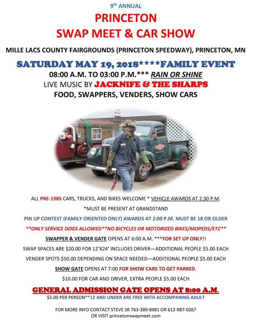 9th Annual Princeton Swap Meet & Car Show My BOB Country