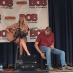 Erin Grand performing on the BOB FM State Fair Stage