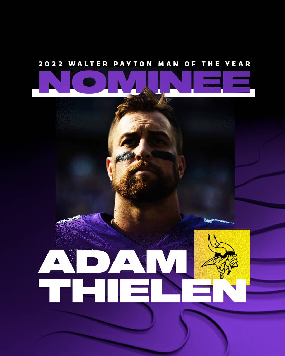 Minnesota Vikings' Adam Thielen Nominated for Award