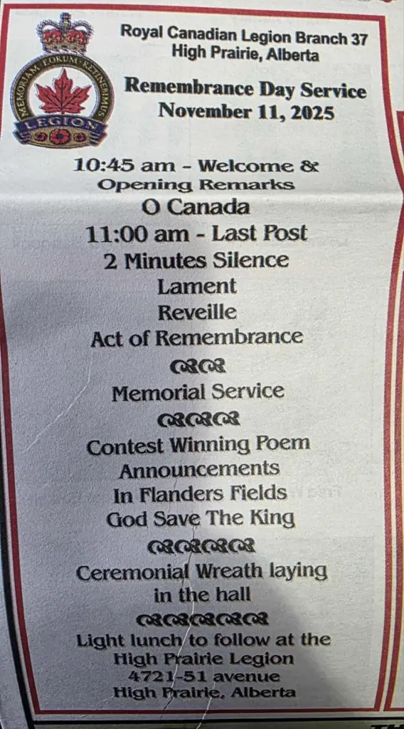 high-prairie-remembrance-day