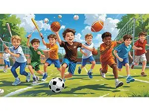 kids-playing-school-sports-include-baseball-basketball-football-soccer-track-and-tennis