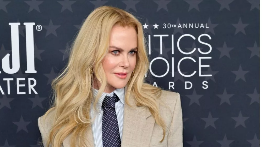 Nicole Kidman at the Critics Choice Awards 2025. SANTA MONICA^ USA. February 07^ 2025