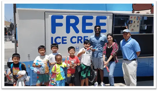 Free Ice cream