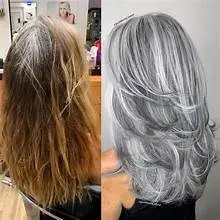 Gray hair