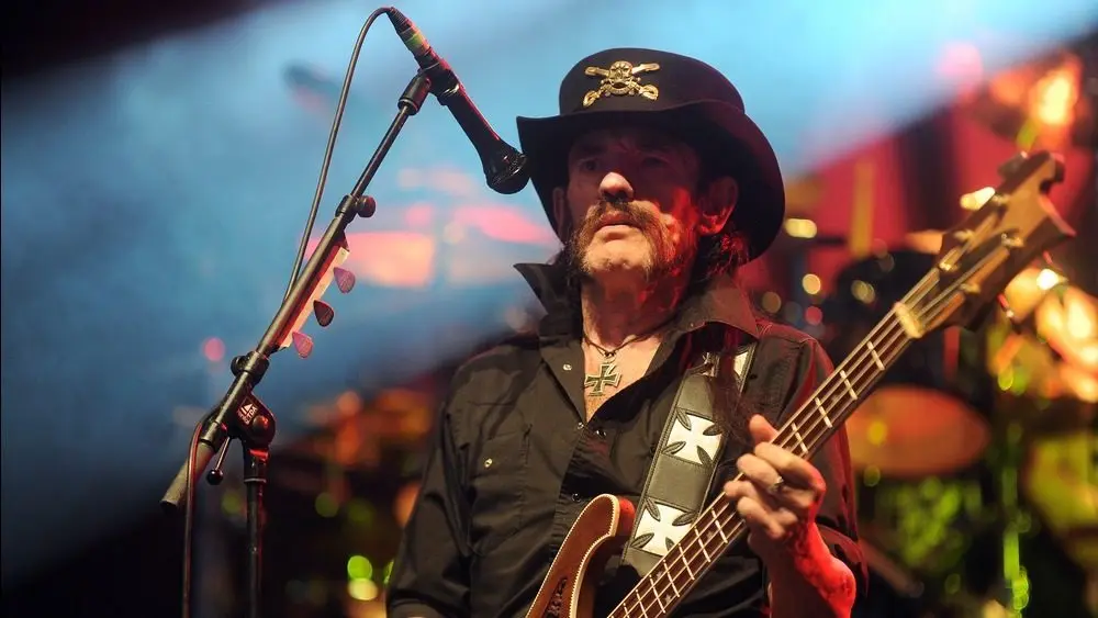 Singer and bass guitarist Lemmy Kilmister of Motorhead during performance at festival Rock for People Europe in Pilsen^ Czech republic^ July 4^ 2015.