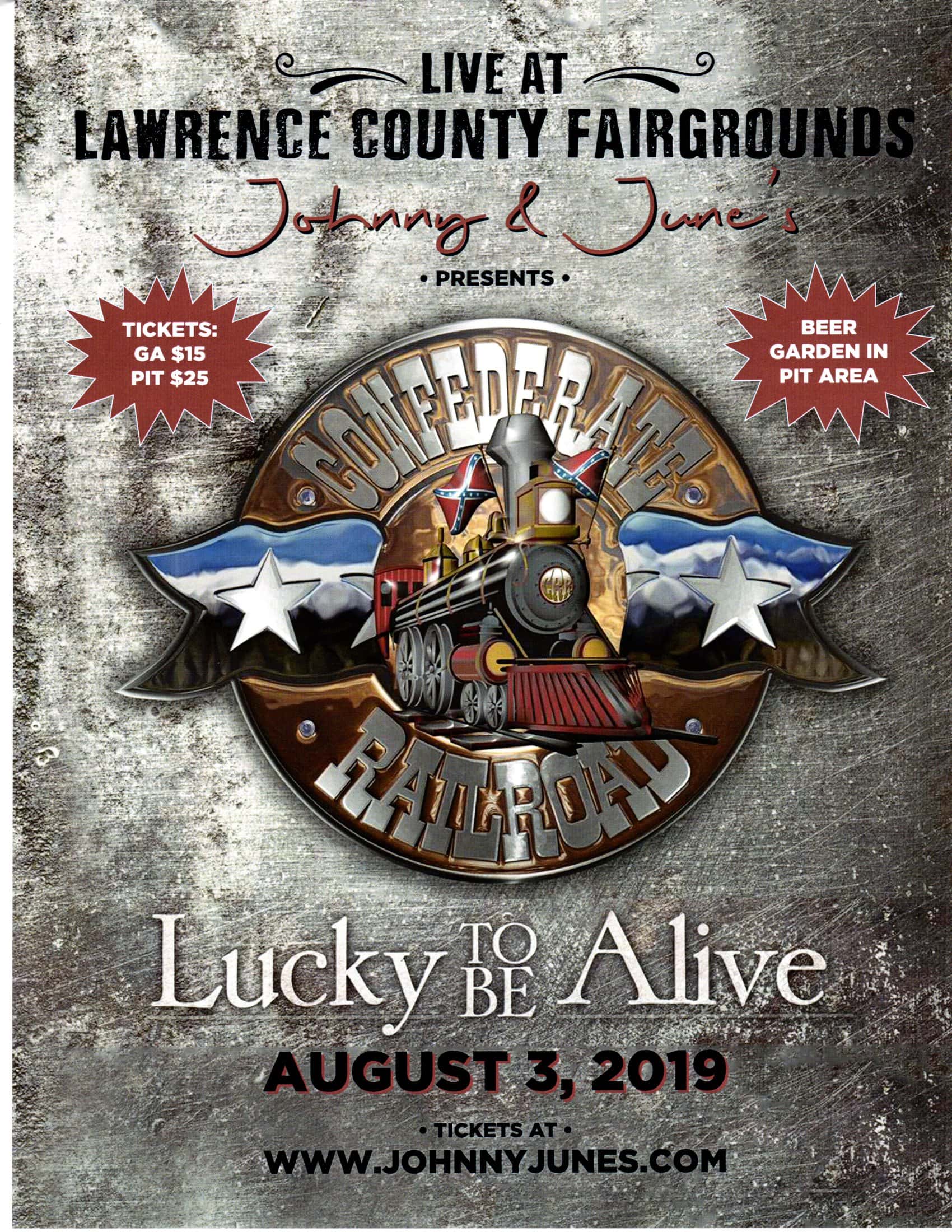 Confederate Railroad Lucky to be Alive Tour 103 Lite Hits WAKOFM