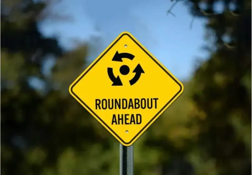 roundabout-sign
