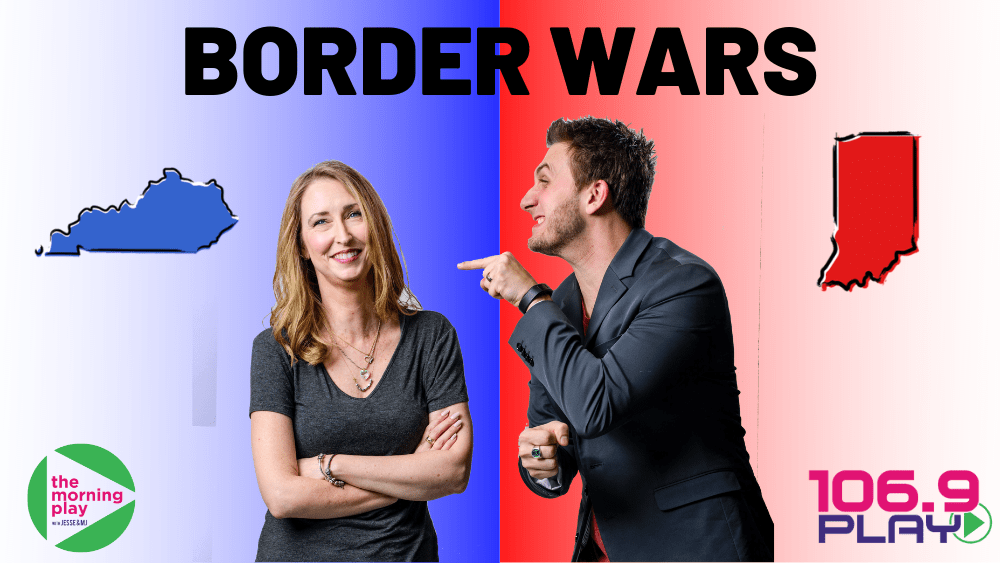 Border Wars on The Morning Play! WVEZ 106.9 PLAY