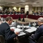 House Judiciary Committee holds field hearing on New York City violent crimes at Javits Federal Building in New York City on April 17^ 2023