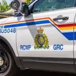 RCMP (Royal Canadian Mounted Police) Police car seen in sunny day. Burnaby^ CANADA - Jun 3 2023