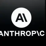 The Anthropic AI logo is seen displayed on a smartphone screen. October 9^ 2025^ United States