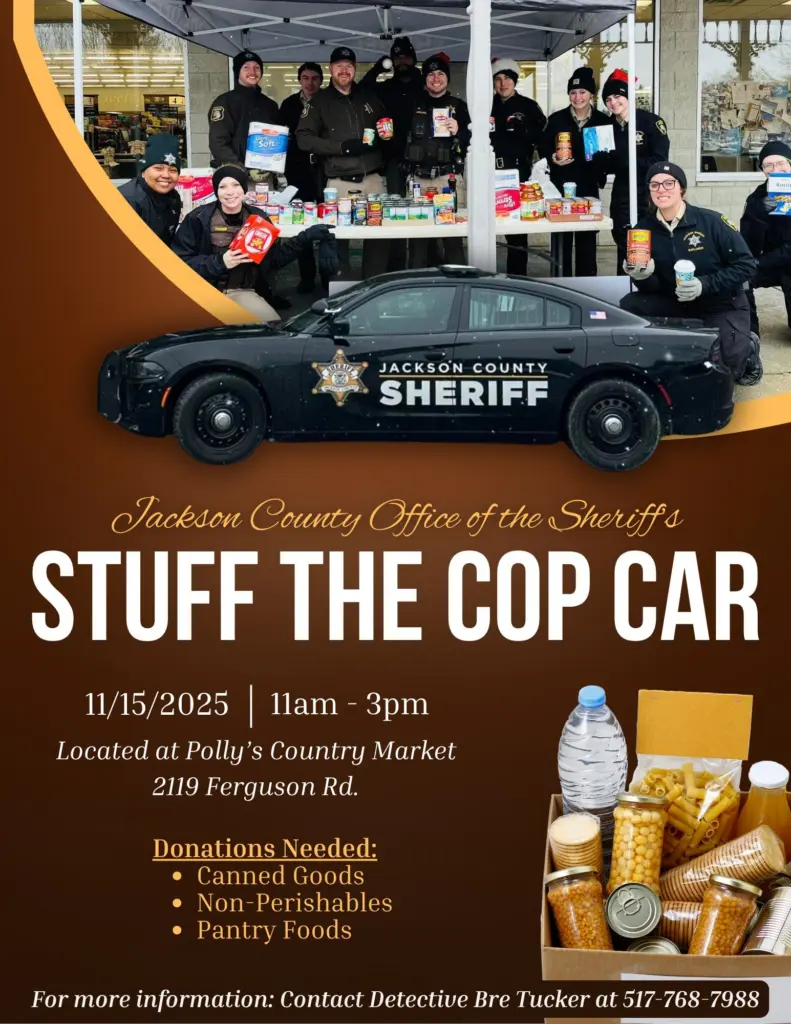 stuff the cop car flyer