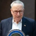 US Senator Chuck Schumer at 780 3rd Avenue New York^ NY - May 10^ 2020