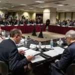 House Judiciary Committee holds field hearing on New York City violent crimes at Javits Federal Building in New York City on April 17^ 2023