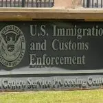 U.S. Immigration and Customs Enforcement Service Processing Center. El Centro^ California^ USA - May 27^ 2022